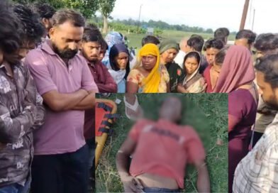 बानगंगा बैराज शोहरतगढ़ में युवक की मौत के बाद घटनास्थल